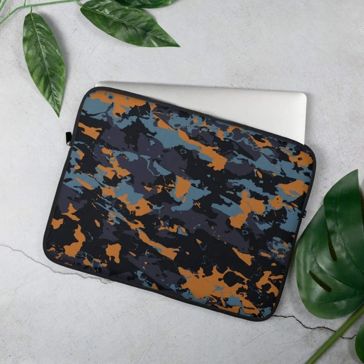 Laptoptasche aus Neopren mit Kunstfell-Futter für MacBook und iPad, passend für 13 und 15 Zoll, von BUYATHOME24