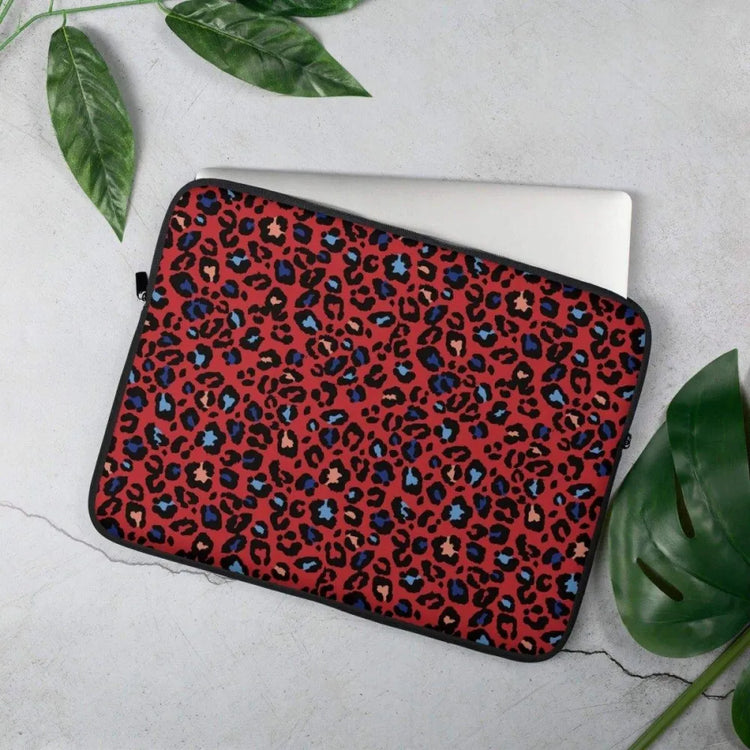 Neopren Laptoptasche für MacBook und iPad, 13 und 15 Zoll, mit Kunstfell-Futter, in verschiedenen Farben.