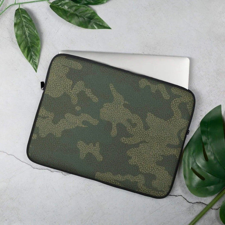 Laptoptasche aus Neopren mit Kunstfell-Innenfutter für MacBook, geeignet für 13 und 15 Zoll, von BUYATHOME24