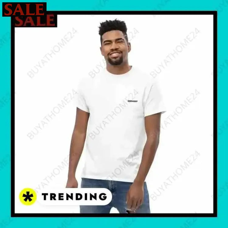Herren T-Shirt aus Baumwolle in S-5XL für aktiven Stil in Wuppertal Textildruck BUYATHOME24, T-Shirts BUYATHOME24, Hoodies BUYATHOME24, Hosen BUYATHOME24, Jacken BUYATHOME24, Schuhe BUYATHOME24