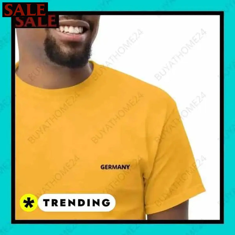 Herren T-Shirt aus Baumwolle in S-5XL für aktiven Stil in Wuppertal Textildruck BUYATHOME24, T-Shirts BUYATHOME24, Hoodies BUYATHOME24, Hosen BUYATHOME24, Jacken BUYATHOME24, Schuhe BUYATHOME24