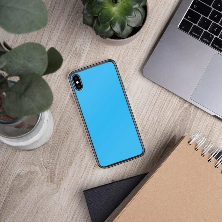 Transparente stoßfeste Apple iPhone Hülle aus Polycarbonat von BUYATHOME24 für iPhone 11 Pro und XS Max, schützt das Smartphone.