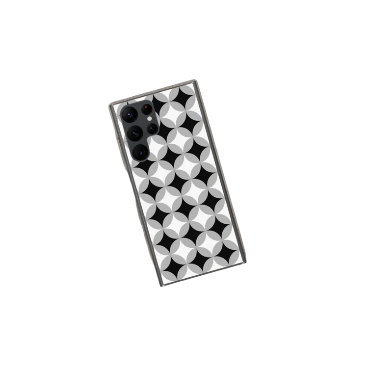 Robuste, bedruckbare Samsung Galaxy S10/S22 Ultra Handyhülle aus Polycarbonat von BUYATHOME24, schützt das Smartphone vor Stößen.