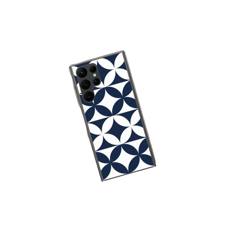 Robuste Samsung Galaxy Handyhülle aus Polycarbonat und TPU in transparentem Design für Samsung Galaxy S10 bis S22 Ultra.