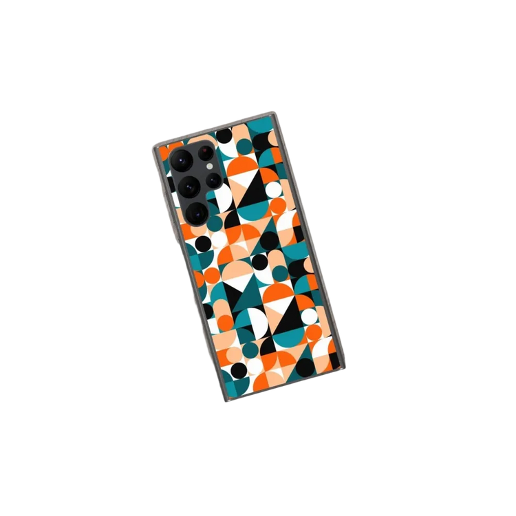 Schutz-Handyhülle für Samsung Galaxy S10 bis S22 Ultra, stoßfestes TPU- und Polycarbonat-Case in Schwarz