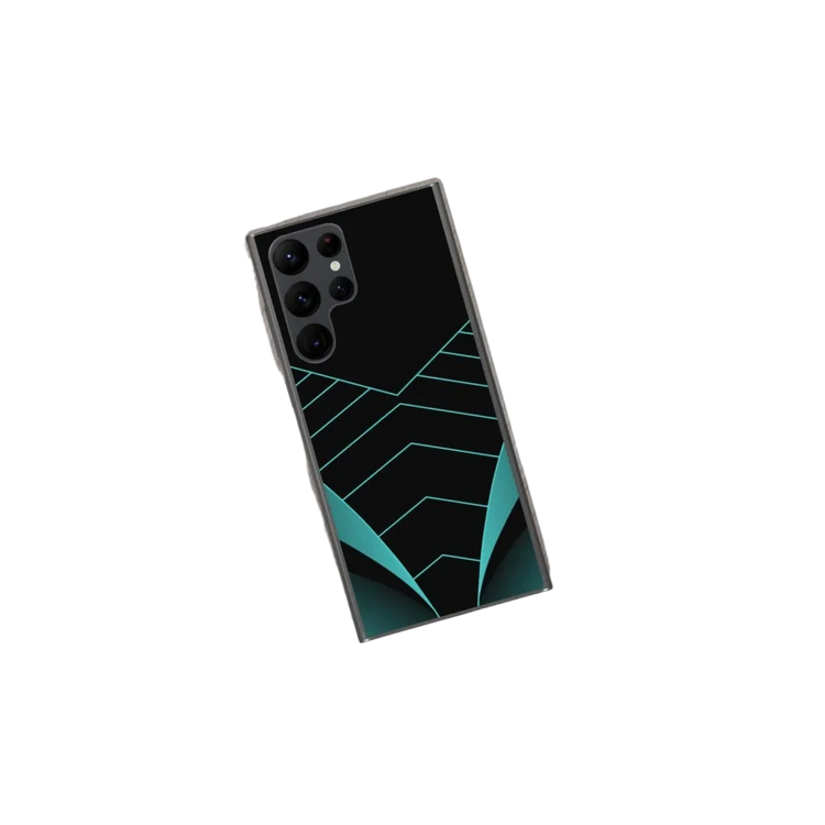 Robuste Samsung Galaxy Handyhülle aus Polycarbonat und TPU, stoßfest, in transparentem Design für Galaxy S10 bis S22 Ultra