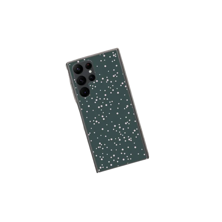 Samsung Galaxy Handyhülle aus Polycarbonat und TPU, kompatibel mit kabellosem Laden, in schwarzer Farbe, von BUYATHOME24