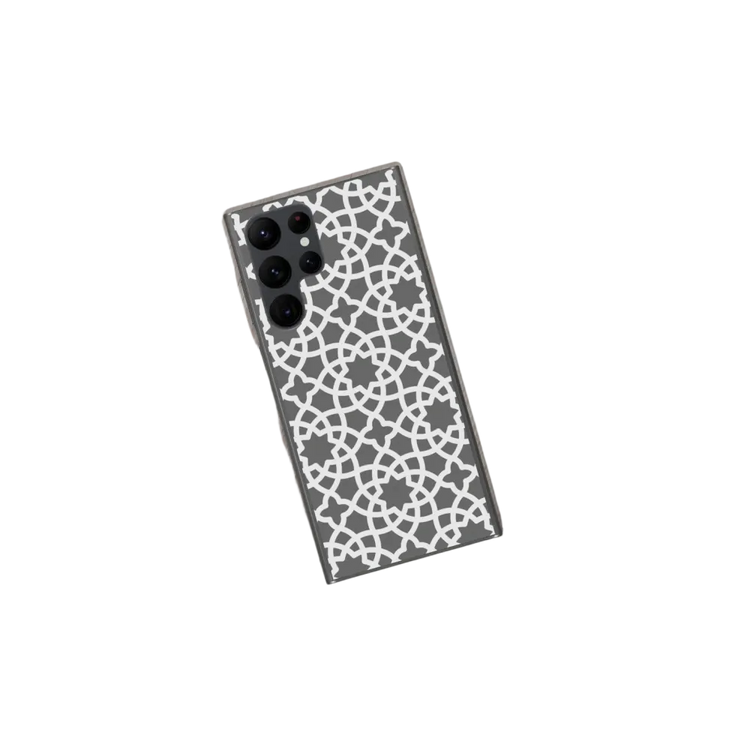 Robuste Samsung Galaxy Handyhülle aus TPU und Polycarbonat, stoßfest und schützt das Smartphone vor Stößen.
