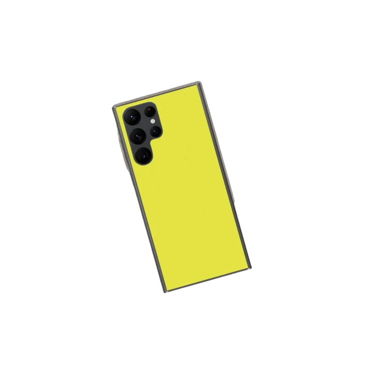 Samsung Galaxy Handyhülle aus Polycarbonat mit Kameraschutz, schützt das Smartphone vor Kratzern und Stößen.