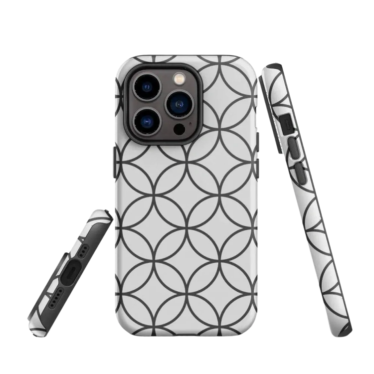 Glänzende, stoßfeste Apple iPhone Snapcase aus Polycarbonat für iPhone 11 bis 14 Pro Max, in klarer Optik, von BUYATHOME24