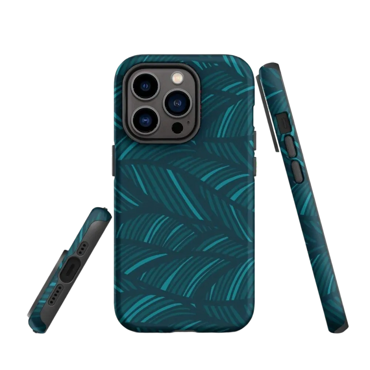 Mattierte Apple iPhone Snapcase Hülle aus Polycarbonat mit TPU-Futter für iPhone 11 bis 14 Pro Max, schützt das Smartphone stilvoll.