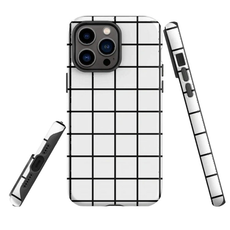Robuste Apple iPhone Snapcase von BUYATHOME24, zweilagige Schutzhülle für iPhone 11 bis 14 Pro Max, matte Oberfläche.