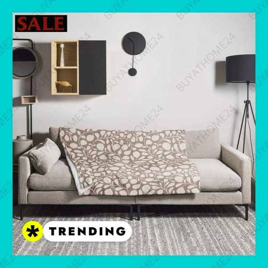 ▻ Wohndecke & Kuscheldecke I Sofadecke 125 cm x 150 cm BUYATHOME24®