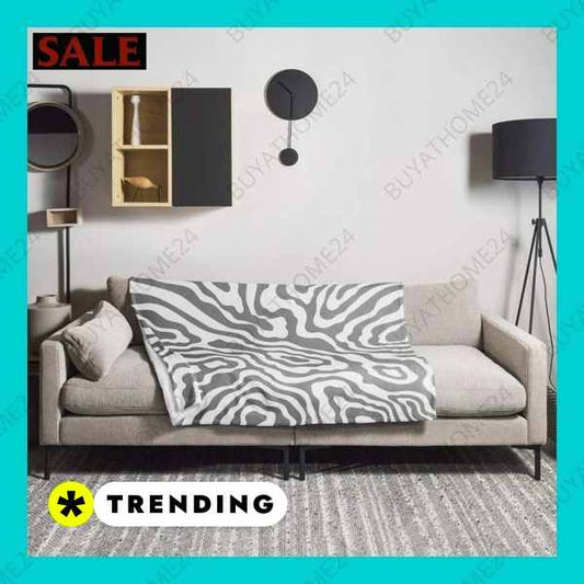 ▻ Wohndecke & Kuscheldecke I Sofadecke 125 cm x 150 cm BUYATHOME24®