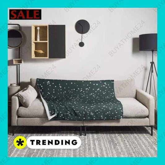 ▻ Wohndecke & Kuscheldecke I Sofadecke 125 cm x 150 cm BUYATHOME24®