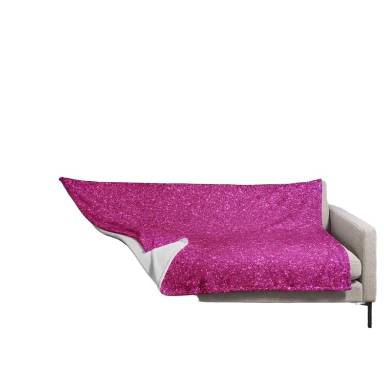 Weiche hypoallergene Kuscheldecke 125x150 cm von BUYATHOME24 aus Polyester, ideal für gemütliche Stunden auf dem Sofa.