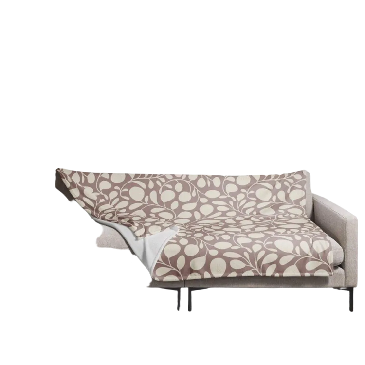 Hypoallergene Kuscheldecke 125x150cm von BUYATHOME24, weiche Polyesterdecke für gemütliche Abende auf der Couch