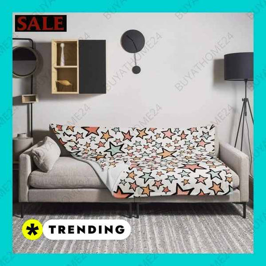 ▻ Wohndecke & Kuscheldecke I Sofadecke 125 cm x 150 cm BUYATHOME24®