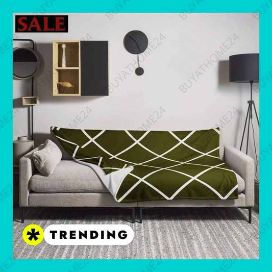 ▻ Wohndecke & Kuscheldecke I Sofadecke 125 cm x 150 cm BUYATHOME24®