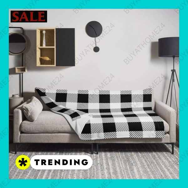 Buyathome24 Sofadecke in 125x150 oder 150x200 für gemütliche Abende Textildruck BUYATHOME24, T-Shirts BUYATHOME24, Hoodies BUYATHOME24, Hosen BUYATHOME24, Jacken BUYATHOME24, Schuhe BUYATHOME24