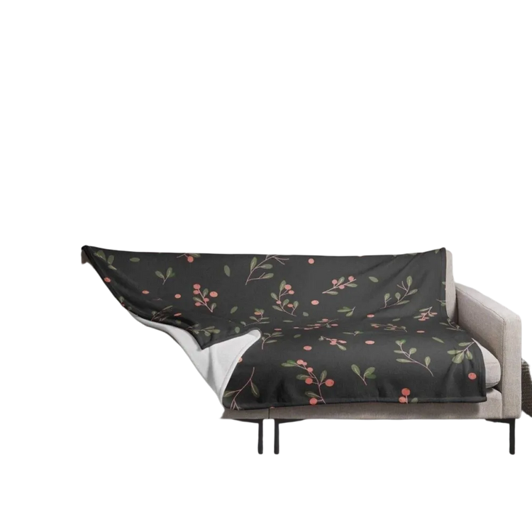 Hypoallergene Polyester-Sofadecke 125x150 cm mit bedruckbarem Stoff, kuschelig und ideal für gemütliche Abende