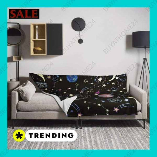 ▻ Wohndecke & Kuscheldecke I Sofadecke 125 cm x 150 cm BUYATHOME24®