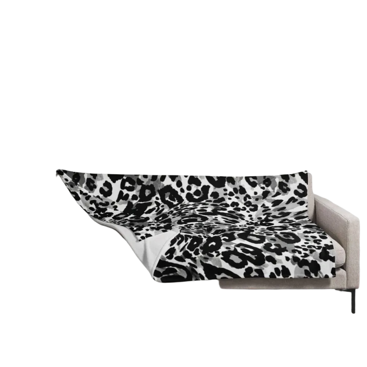 Hypoallergene Sofadecke 125x150 cm aus Polyester in dezentem Design, ideal für gemütliche Stunden.