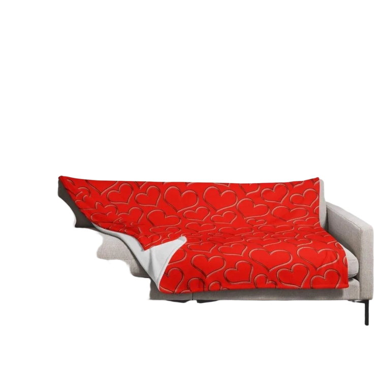 Weiche Polyester-Kuscheldecke 125x150cm von BUYATHOME24, perfekt für gemütliche Sofastunden, in einem neutralen Farbton.