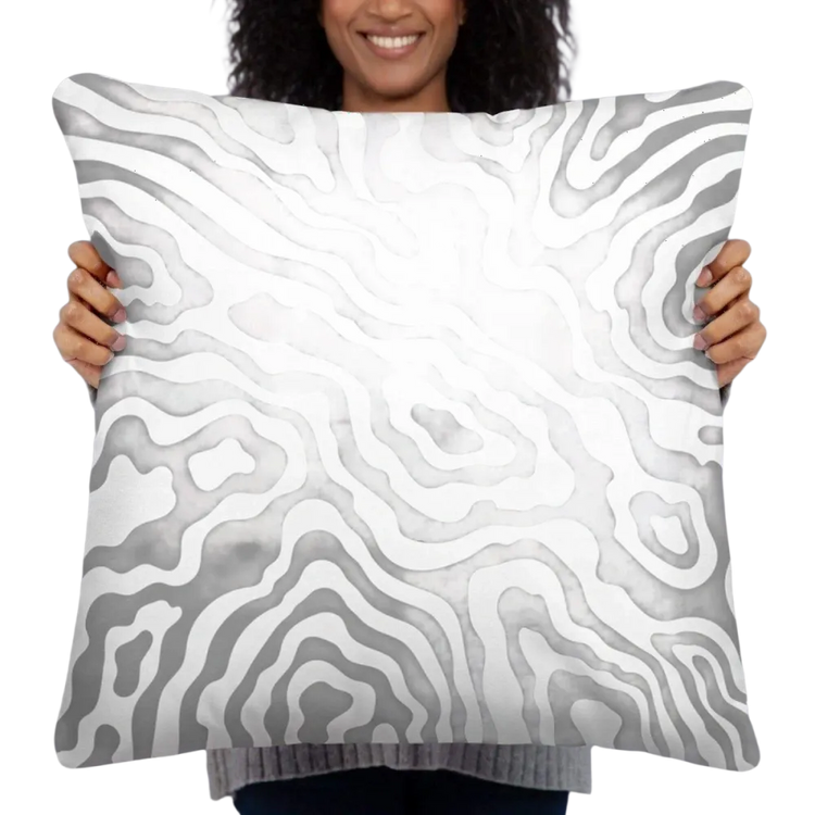 Handgenähtes BUYATHOME24 Sofakissen aus Polyester, 45 cm, mit Textildruck in verschiedenen Designs, bequemes Dekokissen für Sofa und Bett