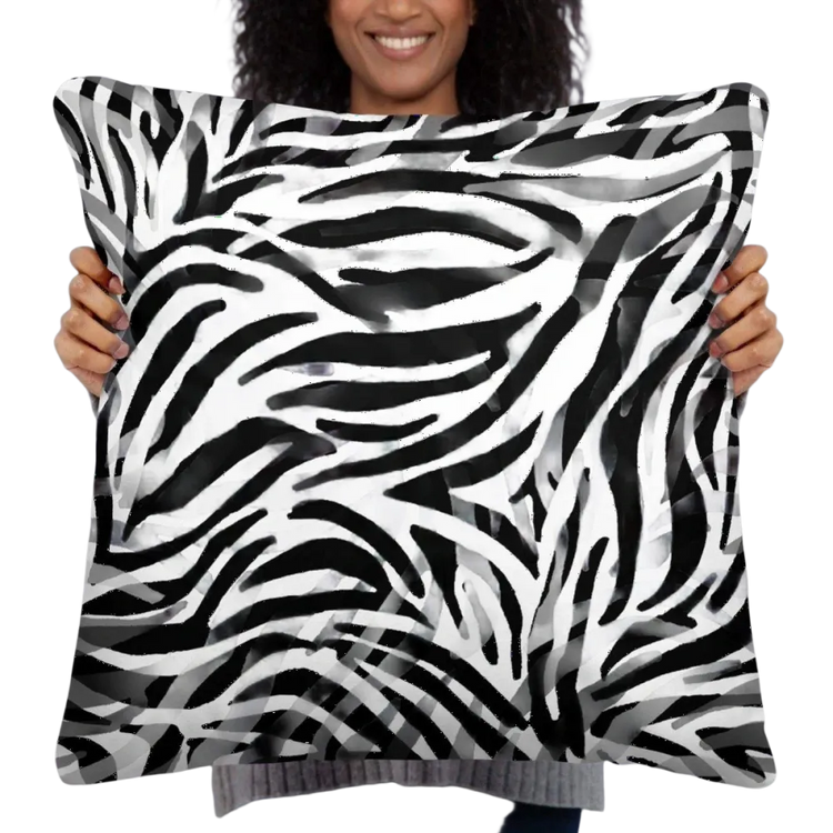 Handgenähtes Sofakissen aus Polyester, 45 cm, von BUYATHOME24, weiche Textiloberfläche, ideal für Couch und Bett.