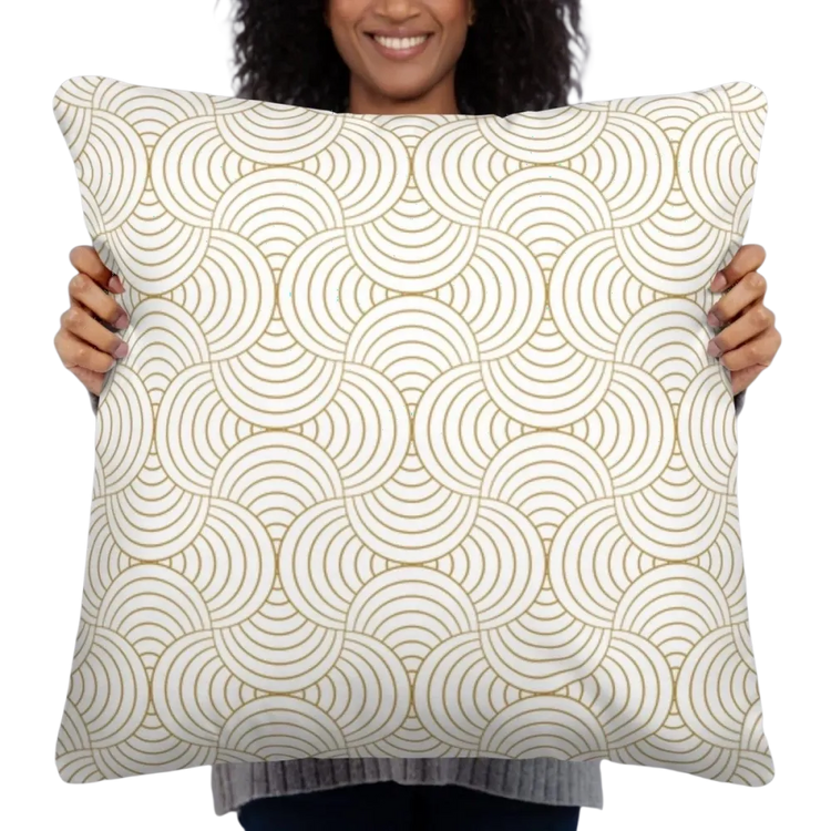 Personalisierbares Sofakissen aus Polyester, 45x45 cm, mit individuell bedruckbarem Text, bequemes Bett- und Sofakissen von BUYATHOME24