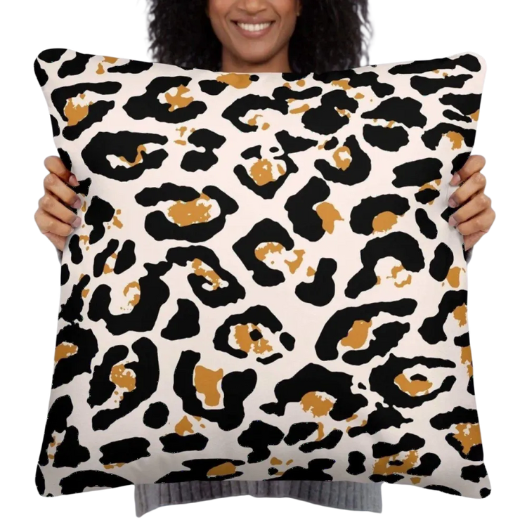 Bettkissen und Sofakissen von BUYATHOME24, 45 cm, bedruckbar, mit Reißverschluss, für Sofa oder Bett, vielseitiges Dekokissen