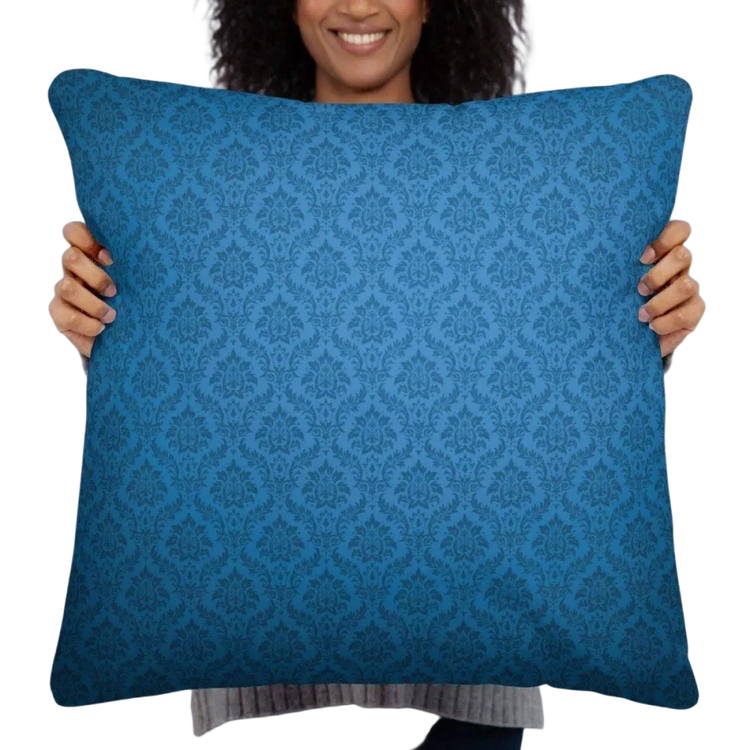 Dekokissen aus Polyester mit Reißverschluss, in 45 cm Größe, für Sofa oder Bett, von BUYATHOME24, mit Textildruck.