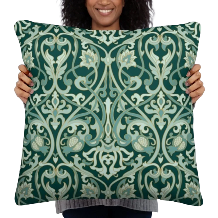 Wasakbares Polyester-Dekokissen von BUYATHOME24, 45x45 cm, 50x30 cm oder 55x55 cm, weiche Sofakissen mit Textildruck.