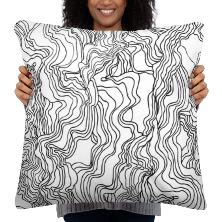 Kuscheliges BUYATHOME24 Sofakissen aus Polyester, 45 cm, mit Reißverschluss, ideal für Sofa oder Bett, weich und bequem