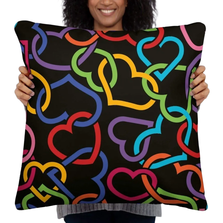Dekokissen aus Polyester mit Reißverschluss, bedruckbar, 45 cm Sofakissen von BUYATHOME24, bequem und individuell gestaltbar