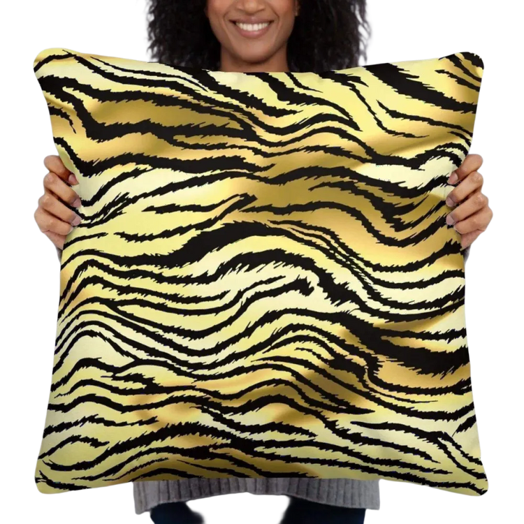 Dekokissen und Polyester Sofakissen mit verstecktem Reißverschluss, 45 cm, mit Textildruck, für Bett und Sofa, von BUYATHOME24