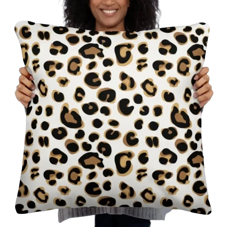 Weiches Sofakissen und Bettkissen aus Polyester, waschbar, mit Textildruck in 45 cm Größe für gemütliche Sitz- und Schlafbereiche.
