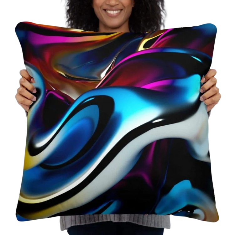 Dekokissen mit Reißverschluss von BUYATHOME24, 45 cm Sofakissen, bedruckbar, in drei Größen, bequemes und stilvolles Dekokissen