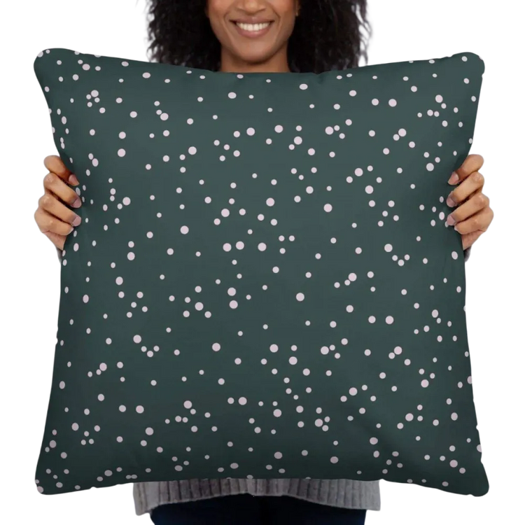 Handgenähtes Sofakissen aus Polyester, 45x45 cm bis 55x55 cm, bequemes Dekokissen von BUYATHOME24
