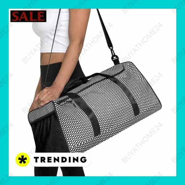• Reisetasche & Fitnesstasche I Sporttasche 55 × 29 × 29cm Textildruck BUYATHOME24, T-Shirts BUYATHOME24, Hoodies BUYATHOME24, Hosen BUYATHOME24, Jacken BUYATHOME24, Schuhe BUYATHOME24