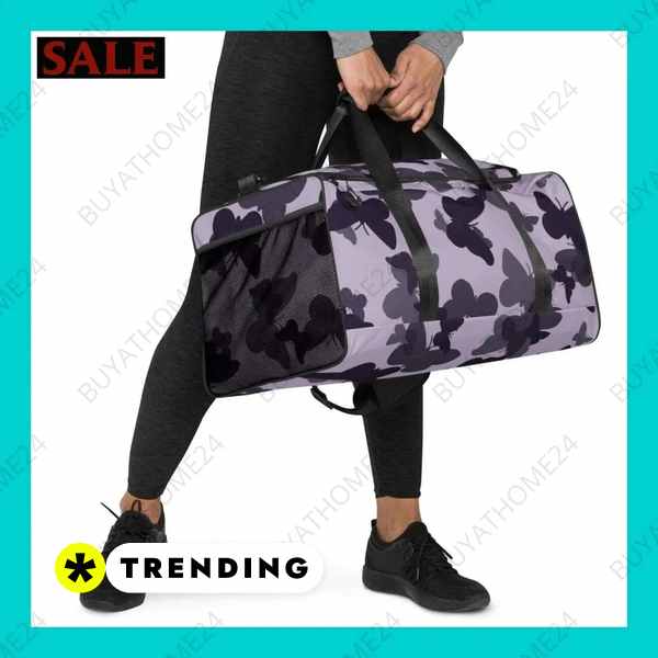• Reisetasche & Fitnesstasche I Sporttasche 55 × 29 × 29cm Textildruck BUYATHOME24, T-Shirts BUYATHOME24, Hoodies BUYATHOME24, Hosen BUYATHOME24, Jacken BUYATHOME24, Schuhe BUYATHOME24