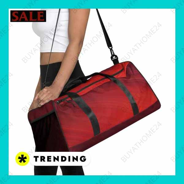 • Reisetasche & Fitnesstasche I Sporttasche 55 × 29 × 29cm Textildruck BUYATHOME24, T-Shirts BUYATHOME24, Hoodies BUYATHOME24, Hosen BUYATHOME24, Jacken BUYATHOME24, Schuhe BUYATHOME24