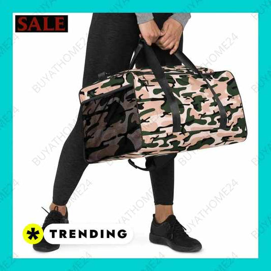 ▻ Reisetasche & Fitnesstasche I Sporttasche 55 × 29 × 29 cm BUYATHOME24®