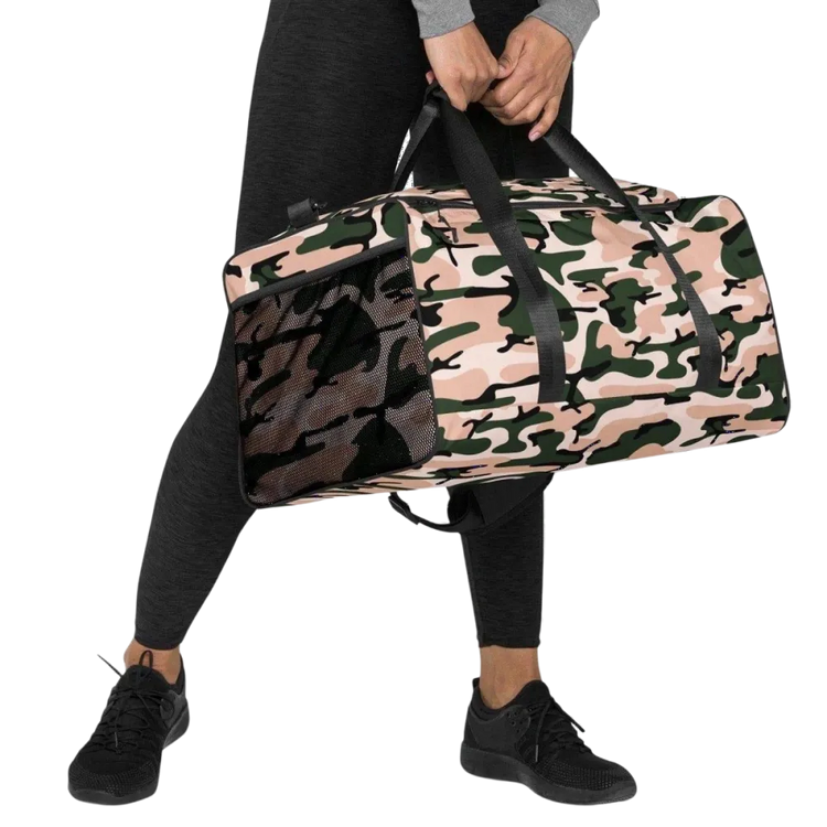 Sporttasche aus Polyester, 55x29x29 cm, mit Schultergurt, von BUYATHOME24, für Sport und Reisen, in schwarzer Farbe.
