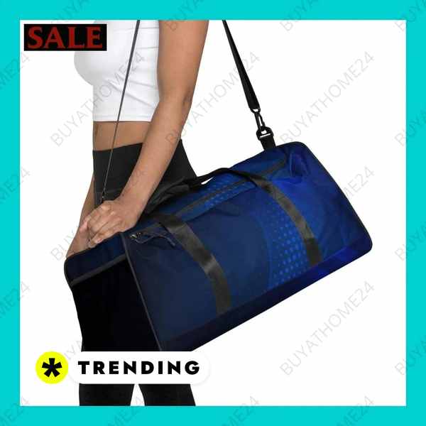 • Reisetasche & Fitnesstasche I Sporttasche 55 × 29 × 29cm Textildruck BUYATHOME24, T-Shirts BUYATHOME24, Hoodies BUYATHOME24, Hosen BUYATHOME24, Jacken BUYATHOME24, Schuhe BUYATHOME24
