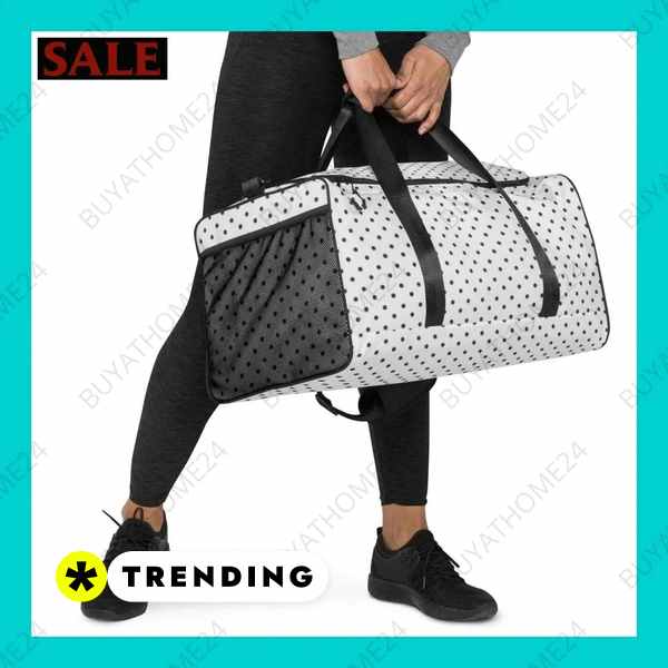 • Reisetasche & Fitnesstasche I Sporttasche 55 × 29 × 29cm Textildruck BUYATHOME24, T-Shirts BUYATHOME24, Hoodies BUYATHOME24, Hosen BUYATHOME24, Jacken BUYATHOME24, Schuhe BUYATHOME24