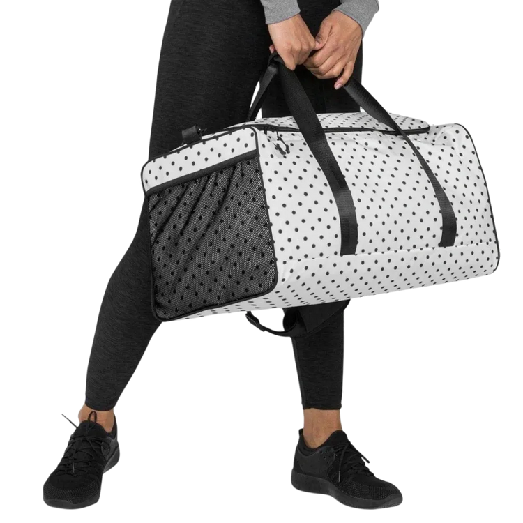 Sporttasche aus 100 % Polyester, 55x29x29 cm, mit Textildruck, von BUYATHOME24, für Sport und Reisen.