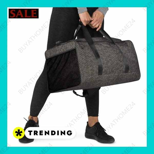 • Reisetasche & Fitnesstasche I Sporttasche 55 × 29 × 29cm Textildruck BUYATHOME24, T-Shirts BUYATHOME24, Hoodies BUYATHOME24, Hosen BUYATHOME24, Jacken BUYATHOME24, Schuhe BUYATHOME24