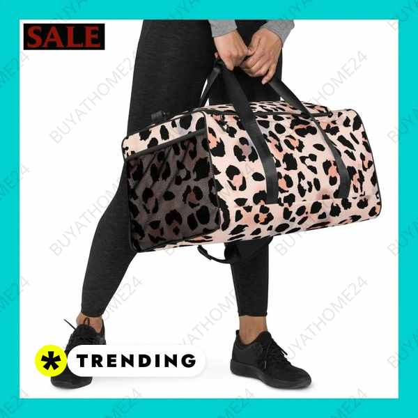• Reisetasche & Fitnesstasche I Sporttasche 55 × 29 × 29cm Textildruck BUYATHOME24, T-Shirts BUYATHOME24, Hoodies BUYATHOME24, Hosen BUYATHOME24, Jacken BUYATHOME24, Schuhe BUYATHOME24